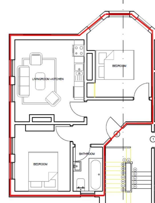 Flat-C, 4 Adults, 20 Mins To Beach, Netflix, Wifi, Sleeps 4 Adults บอร์นมัธ ภายนอก รูปภาพ